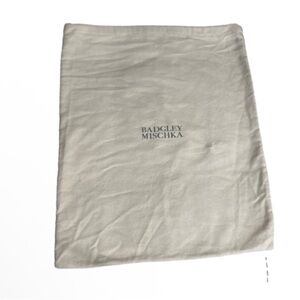 Badgley Mischka Ivory Dust Bag
